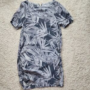 Shae Silk Floral Ruched Mini Dress